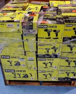 Ryobi Mixed Tool Pallet – 100 Pieces Assortment