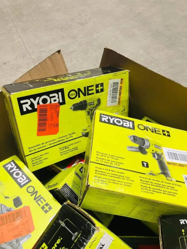 Ryobi Mixed Tool Pallet – 100 Pieces Assortment