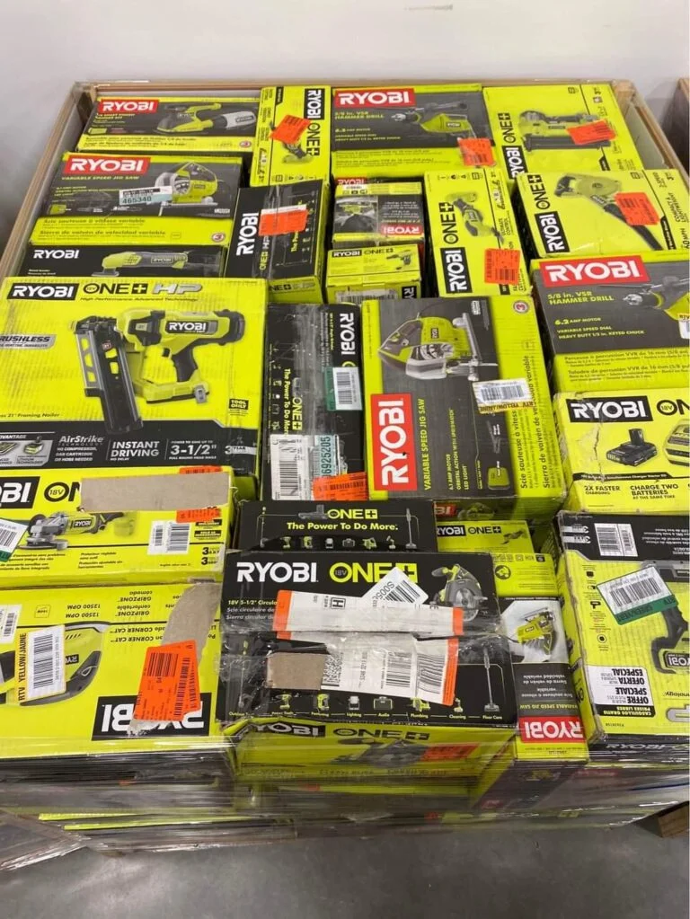 Ryobi Mixed Tool Pallet – 100 Pieces Assortment