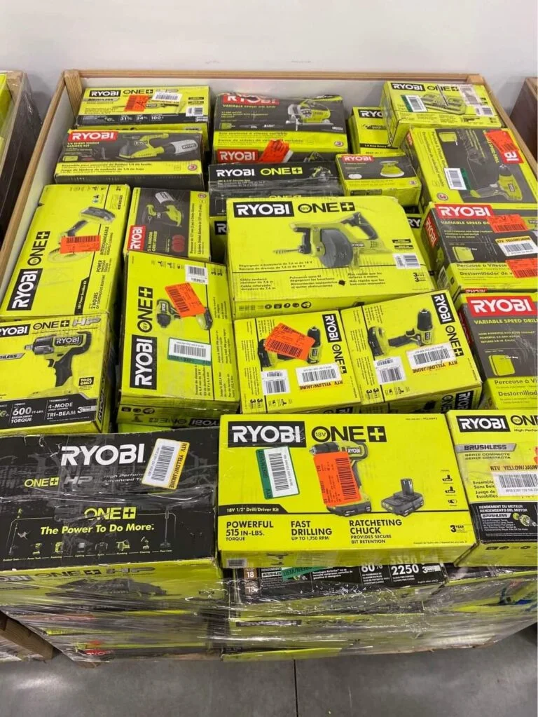 Ryobi Mixed Tool Pallet – 100 Pieces Assortment